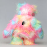 Arabella a sweet and colourful one of a kind artist bear in stunning faux fur and gorgeous fluffy mohair by Barbara-Ann Bears, she stands 13 inches/33 cm tall