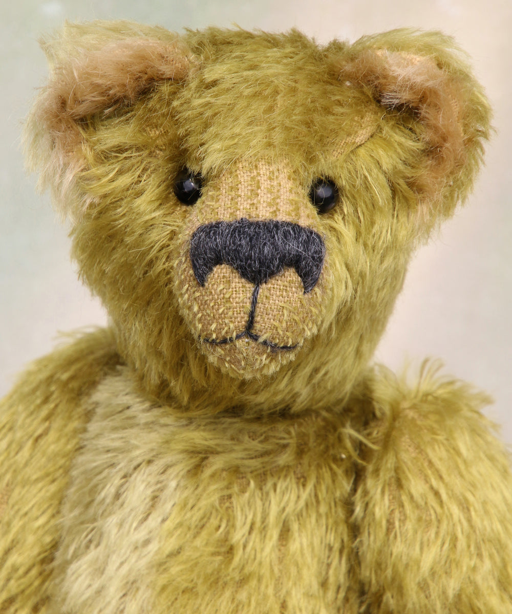 Dimpty Dimwit a vintage mohair artist teddy bear by Barbara-Ann