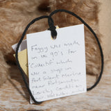 Foggy is a sweet vintage limited edition mohair artist bear from Barbara-Ann Bears he stands 14 inches/35cm tall.
Foggy dates from the mid 1990s and is number 4 of 4 from an edition we made for Collectif teddy bear shop near Southampton