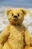 Fortescue is a very sweet, traditional teddy bear in German mohair by Barbara Ann Bears