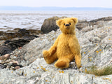 Fortescue is a very sweet, traditional teddy bear in German mohair by Barbara Ann Bears