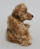 Bernard McFluff is a very old bear, he was one of our first designs going back to 1992. He is 12 inches/30cm tall and is 9 inches/23cm sitting Bernard McFluff is made from a beautiful, distressed, shaggy, soft brown English mohair, he was one of our first bears with a long snout and a big tummy