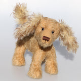 Brian is a one of a kind, mohair, collector's dog by Barbara-Ann Bears