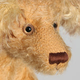 Brian is a one of a kind, mohair, collector's dog by Barbara-Ann Bears