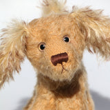 Brian is a one of a kind, mohair, collector's dog by Barbara-Ann Bears