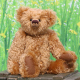Fosdyke PRINTED traditional jointed mohair teddy bear sewing pattern