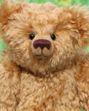 Fosdyke PRINTED traditional jointed mohair teddy bear sewing pattern