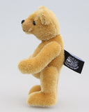 Cookie is a sweet and gentle, one of a kind, traditional artist teddy bear made from beautiful German mohair, by Barbara-Ann Bears. He stands 7 inches (18cm) tall and is 5 inches (13cm) sitting. Cookie is a sweet and charming, one of a kind, teddy bear. He's quite a traditional bear, with his beautiful blond mohair and his glass eyes, he's a gente chap a dreamer and a thinker and a dreamer. He is made from dense, short, honey gold German mohair