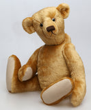 Hubert PRINTED jointed mohair teddy bear sewing pattern to make a traditional 19 inch/48cm mohair teddy bear by Barbara-Ann Bears. The Hubert pattern makes a sweet, old-fashioned Barbara-Ann jointed teddy bear who stands about 19 inches/48cm tall.