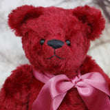The Francis Teddy Bear pattern makes a sweet traditional Barbara-Ann Bear about 14 inches (36 cm) tall. This is our newest teddy bear sewing pattern and we think he looks very sweet. You could use slightly longer mohair or you could make him using other fabric, as a memory bear for example.