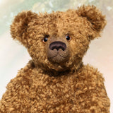 Sir Cadbury is a large classical, one of a kind, mohair artist bear by Barbara-Ann Bears
