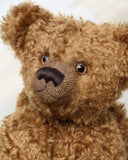 Sir Cadbury is a large classical, one of a kind, mohair artist bear by Barbara-Ann Bears