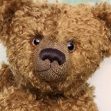 Sir Cadbury is a large classical, one of a kind, mohair artist bear by Barbara-Ann Bears