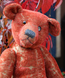Tobias is a traditional teddy bear by Barbara Ann Bears