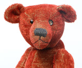 Tobias is a traditional teddy bear by Barbara Ann Bears