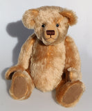 Wilbur is quite a large, sweet and cuddly, traditional one of a kind, artist teddy bear made in splendid English mohair by Barbara Ann Bears