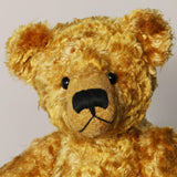 Marlowe PRINTED traditional jointed mohair teddy bear sewing pattern by Barbara-Ann Bears