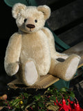 Little Digby PRINTED traditional jointed mohair teddy bear sewing pattern by Barbara-Ann Bears for a cute traditional 11 inch/28cm teddy bear