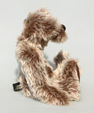 Clitheroe is a vintage 14 inch mohair artist teddy bear by Barbara Ann Bears