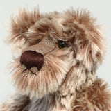 Clitheroe is a vintage 14 inch mohair artist teddy bear by Barbara Ann Bears