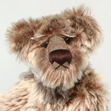 Clitheroe is a vintage 14 inch mohair artist teddy bear by Barbara Ann Bears