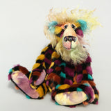 Corky McCorkindale is a 10.5 inch one of a kind, artist teddy bear by Barbara-Ann Bears
