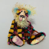 Corky McCorkindale is a 10.5 inch one of a kind, artist teddy bear by Barbara-Ann Bears