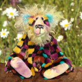 Corky McCorkindale is a 10.5 inch one of a kind, artist teddy bear by Barbara-Ann Bears