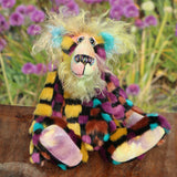 Corky McCorkindale is a 10.5 inch one of a kind, artist teddy bear by Barbara-Ann Bears