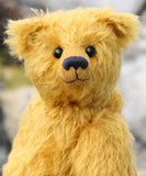 Fortescue is a very sweet, traditional teddy bear in German mohair by Barbara Ann Bears