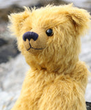 Fortescue is a very sweet, traditional teddy bear in German mohair by Barbara Ann Bears