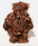 Hullabaloo is a very beary teddy bear a one of a kind, artist bear by Barbara-Ann Bears in wonderful faux fur and mohair

Hullabaloo stands 15 inches/38 cm tall 