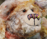 Kandinsky a 14 inch vintage mohair artist bear by Barbara Ann Bears