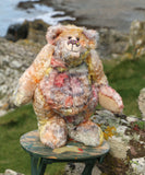 Kandinsky a 14 inch vintage mohair artist bear by Barbara Ann Bears