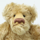 Maximillian is an 8.5 inch  vintage mohair artist teddy bear by Barbara Ann Bears