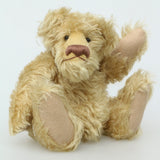 Maximillian is an 8.5 inch  vintage mohair artist teddy bear by Barbara Ann Bears