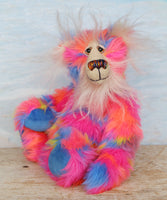 Toodley Doo, a 12 inch one of a kind, mohair and faux fur artist bear by Barbara-Ann Bears
