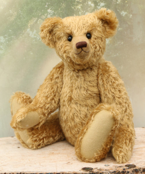 Waverley is a 19 inch classical one of a kind mohair artist bear by Barbara-Ann Bears