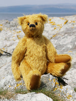 Fortescue is a very sweet, traditional teddy bear in German mohair by Barbara Ann Bears