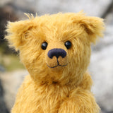 Fortescue is a very sweet, traditional teddy bear in German mohair by Barbara Ann Bears
