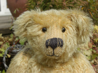 The Alfred Albert Teddy Bear pattern makes an elegant traditional Barbara-Ann Bear about 16 inches (40cm) tall.