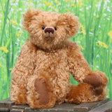 Fosdyke PRINTED traditional jointed mohair teddy bear sewing pattern