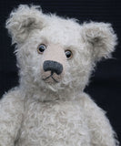 Hubert PRINTED jointed mohair teddy bear sewing pattern to make a traditional 19 inch/48cm mohair teddy bear by Barbara-Ann Bears. The Hubert pattern makes a sweet, old-fashioned Barbara-Ann jointed teddy bear who stands about 19 inches/48cm tall.