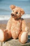 Little Digby PRINTED traditional jointed mohair teddy bear sewing pattern by Barbara-Ann Bears for a cute traditional 11 inch/28cm teddy bear