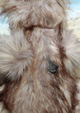 Grizzly George Gruffletruffle is a wild and wonderful, one of a kind, artist teddy bear in gorgeous faux fur & mohair by Barbara-Ann Bears Grizzly George Gruffletruffle is quite a large teddy bear, he stands 18 inches (46 cm) tall and is 14.5 inches (37 cm) sitting. Grizzly George Gruffletruffle is a big, heavy bear with a very dignified and relaxed manner