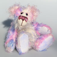 Jemima Daydream is an endearing, sweet and pretty, one of a kind, artist bear, by Barbara-Ann Bears