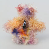 Nugget is a small and colourful one of a kind, mohair artist teddy bear by Barbara-Ann Bears
