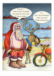 On Your Bike. Magic 'Reindeer vs Motorbike and Sidecar', it's a tough one Santa
