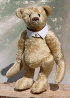 Robin is a large traditional one of a kind, vintage mohair artist teddy bear by Barbara Ann Bears