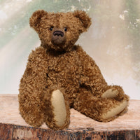 Sir Cadbury is a large classical, one of a kind, mohair artist bear by Barbara-Ann Bears